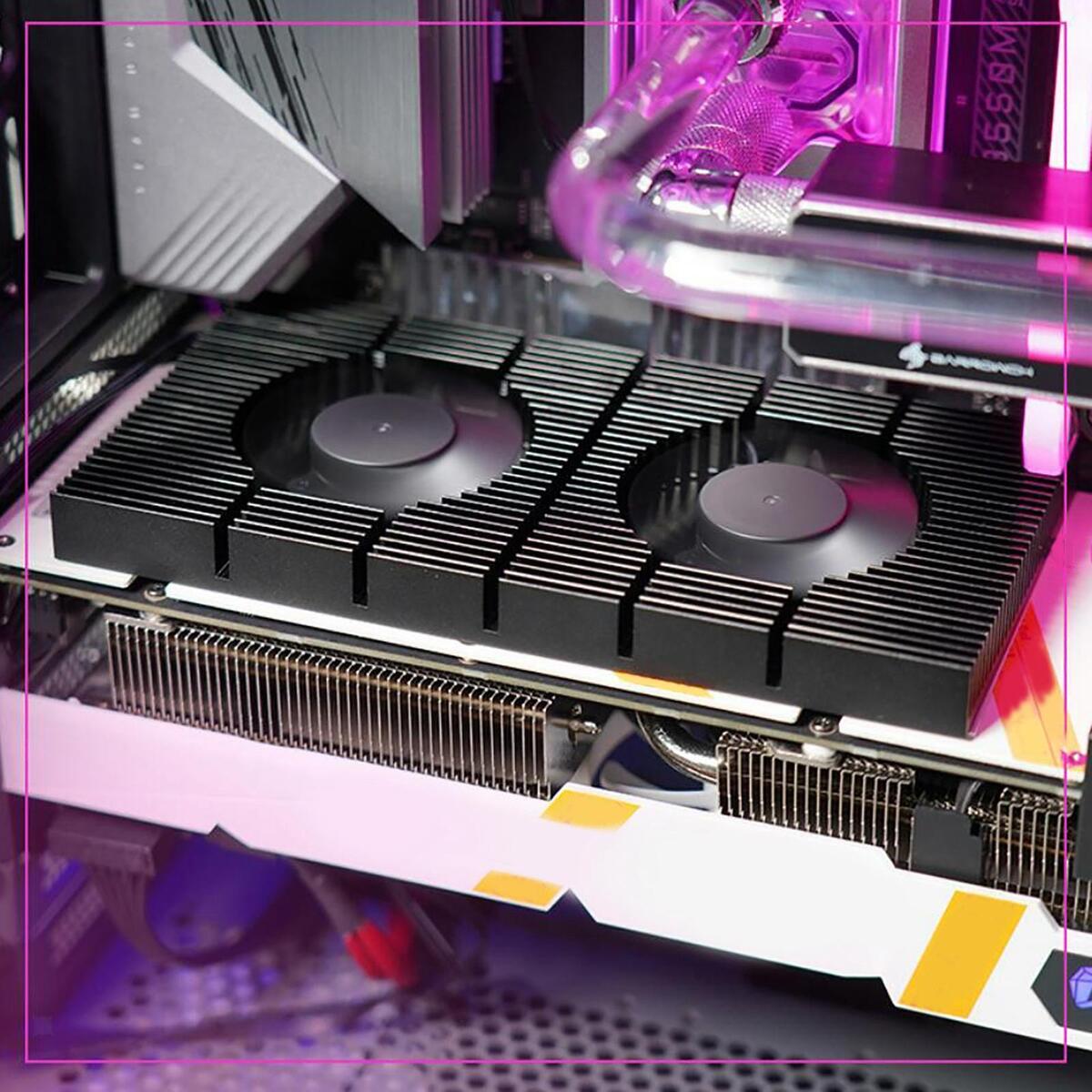 Graphic Card Backplane Cooler Adjustable Speed for RTX 3090 3080 Series Card