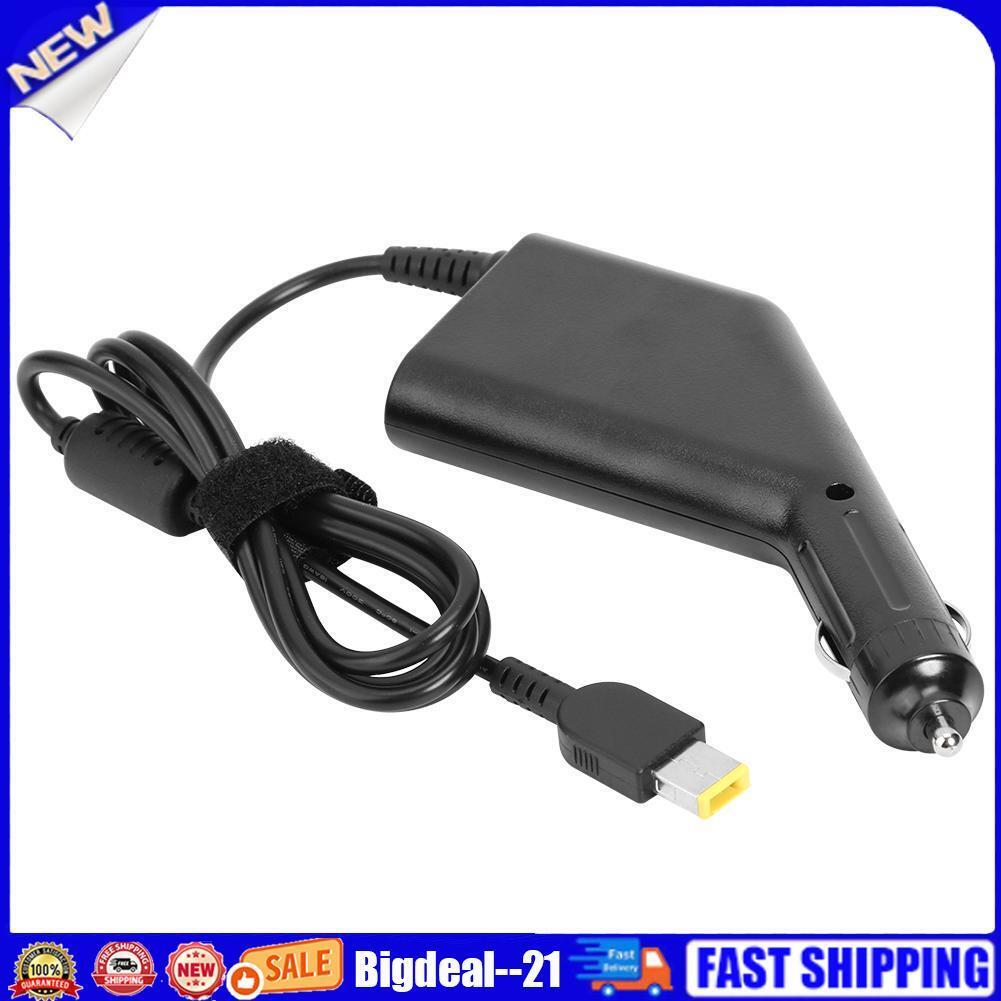 Laptop Car Charger 90W 20V 4.5A Power Adapter for Lenovo Thinkpad Notebook