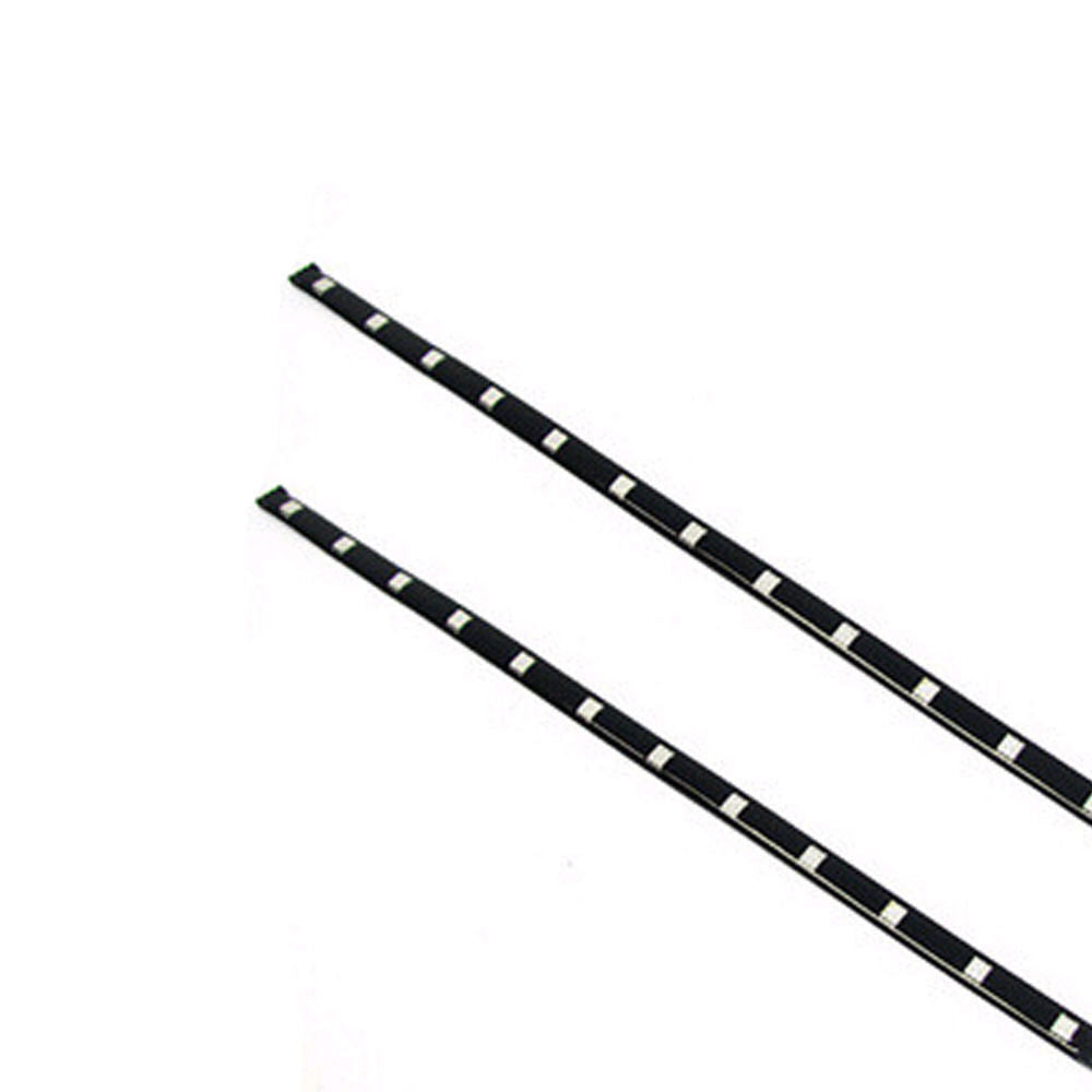 New Flexible Waterproof 30cm 15 LED SMD   DC 12V Car LED Light Strips Purple
