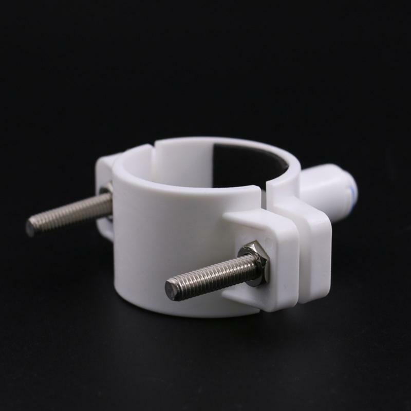 Pipe Fittings RO Water 40mm Drain Waste Water Pipe Clamp Saddle Clips 1/4" Hose