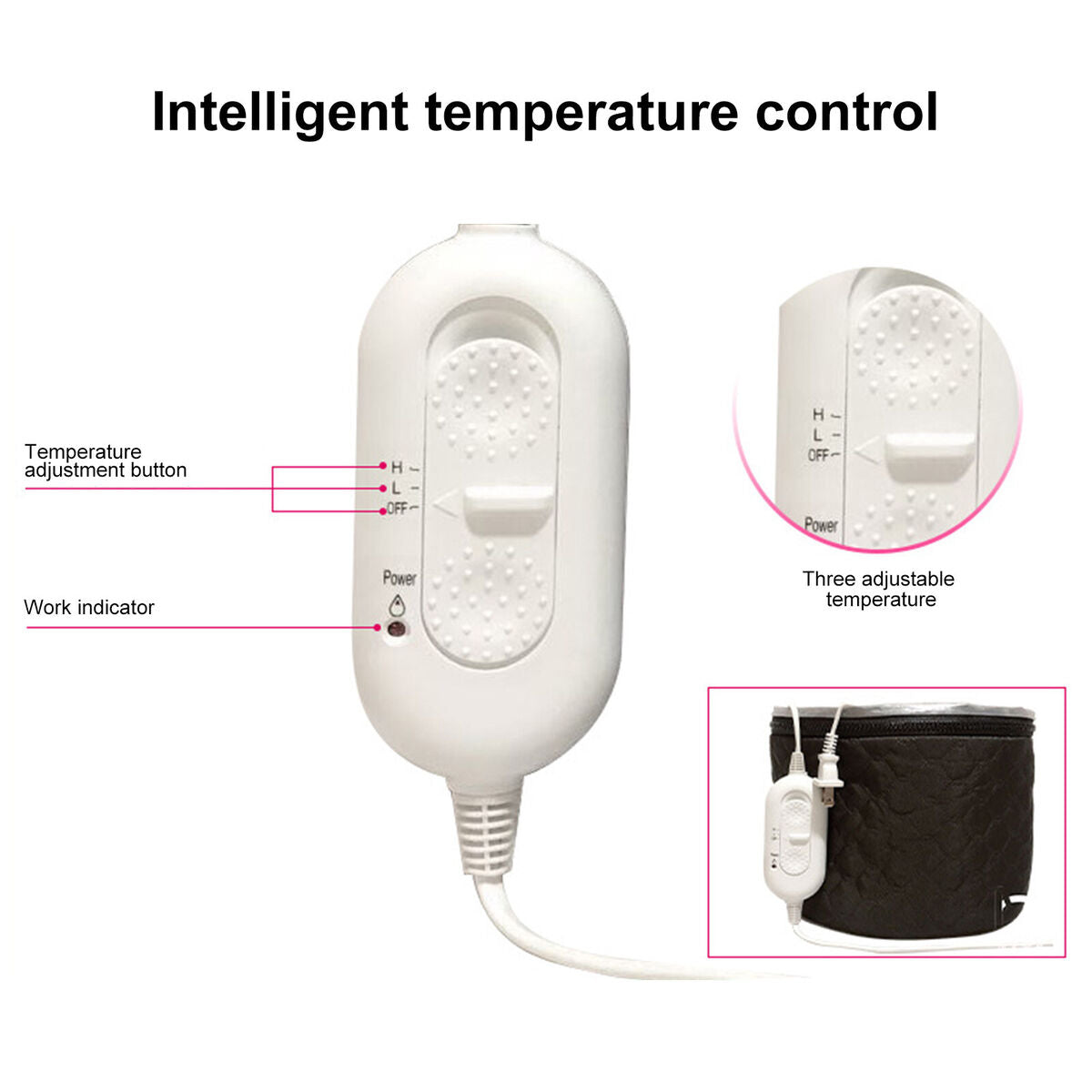 Steamer Cap Gifts for Women Hair Thermal Steamer Treatment SPA Heat Cap