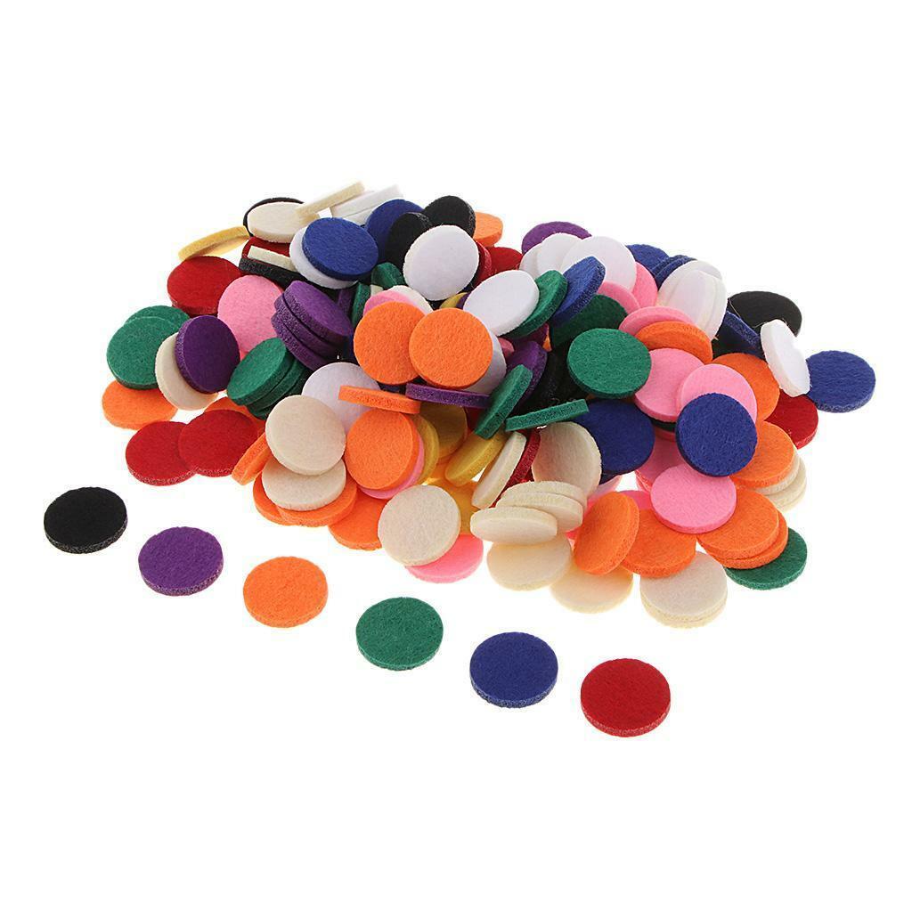 400x Aromatherapy Essential Oil Diffuser Car Vent Refill Pads Round 21mm