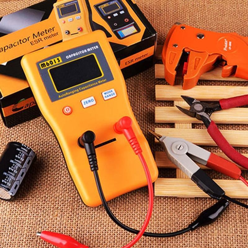 Portable Capacitance Meter Auto-ranging Capacitor Capacitance Meter 5V Power