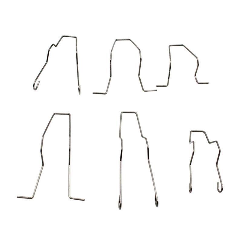 Universal Car Headlight Clamp Headlamp Dip Dipped Beam Bulb Hoder Pack of 6