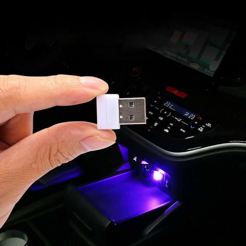 LED Car Atmosphere Light Voice Control Light for Car Keyboard Laptop Decoration