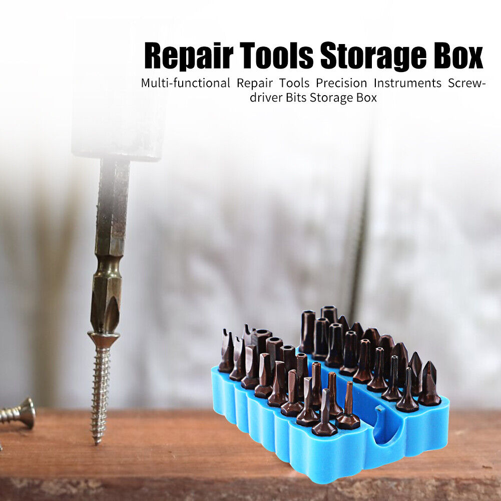2pcs Multi-functional Screwdriver Wrench Organizer Repair Tools Storage Box