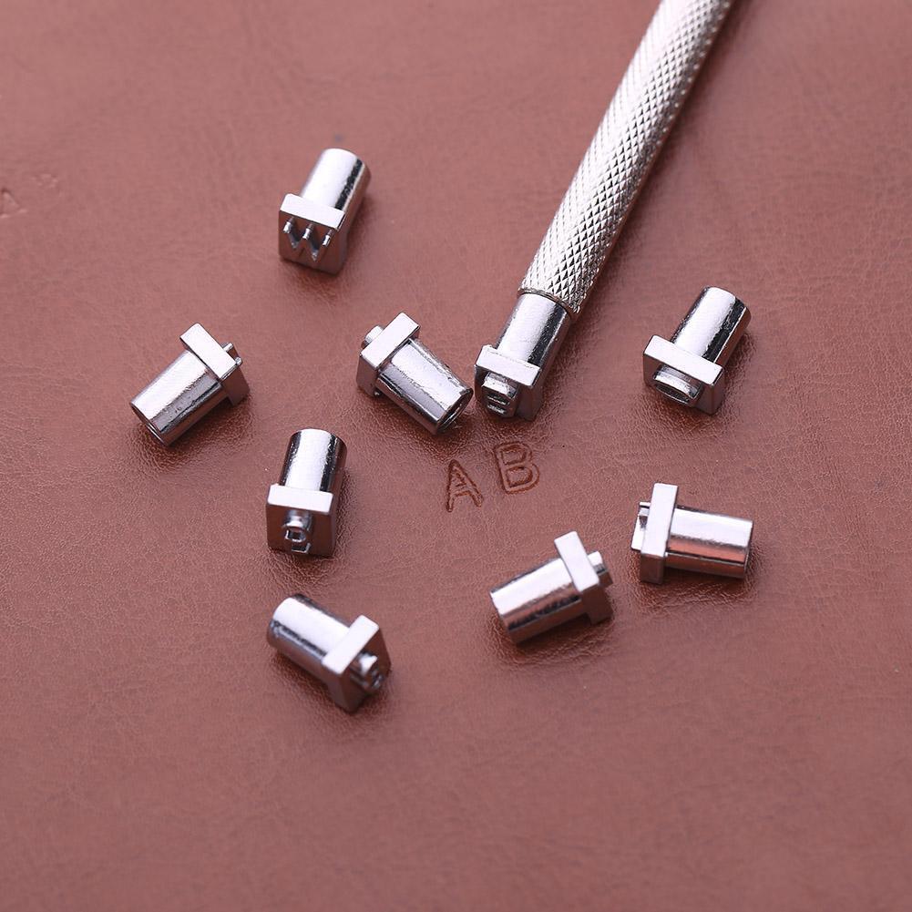 36pcs Steel Punch Alphabet Letter Number Stamper Set Leather Tool (6.5mm)