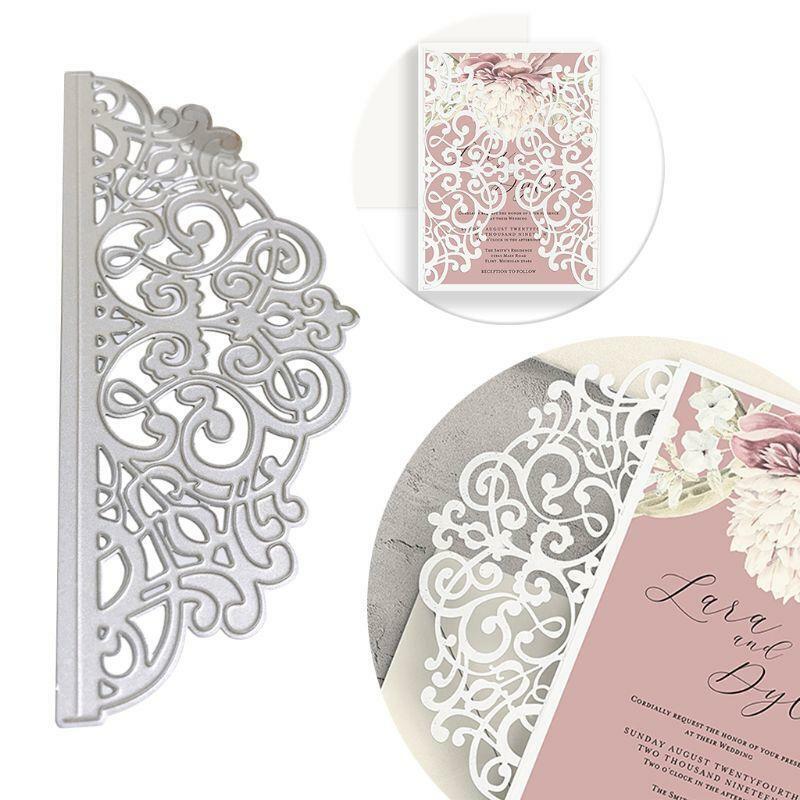 Lace Flower Metal Cutting Dies Stencil DIY Scrapbooking Album Paper Card Crafts