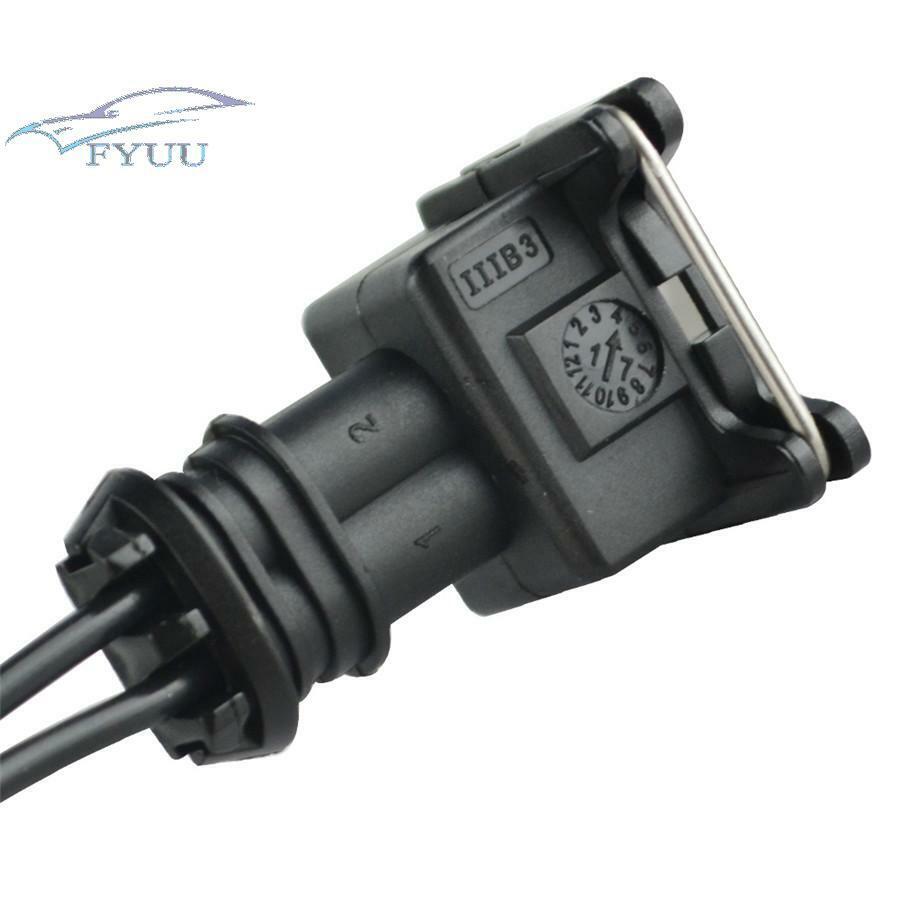 For EV1 OBD1 Pigtail Cut / Splice 8x Fuel Injector Connector Wiring Plugs Clips