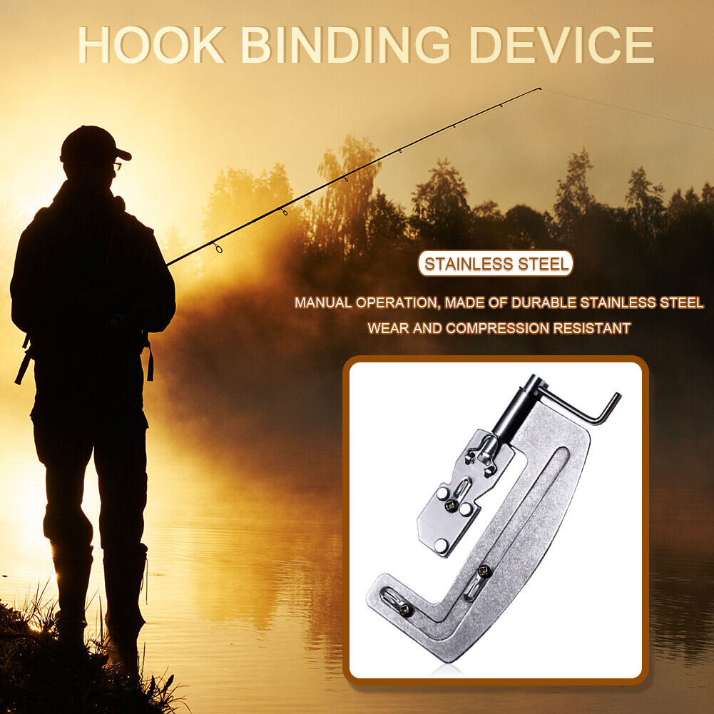 Portable Quick Knot Fishing Device Manual Tying Line Hook Fishhook Fixator
