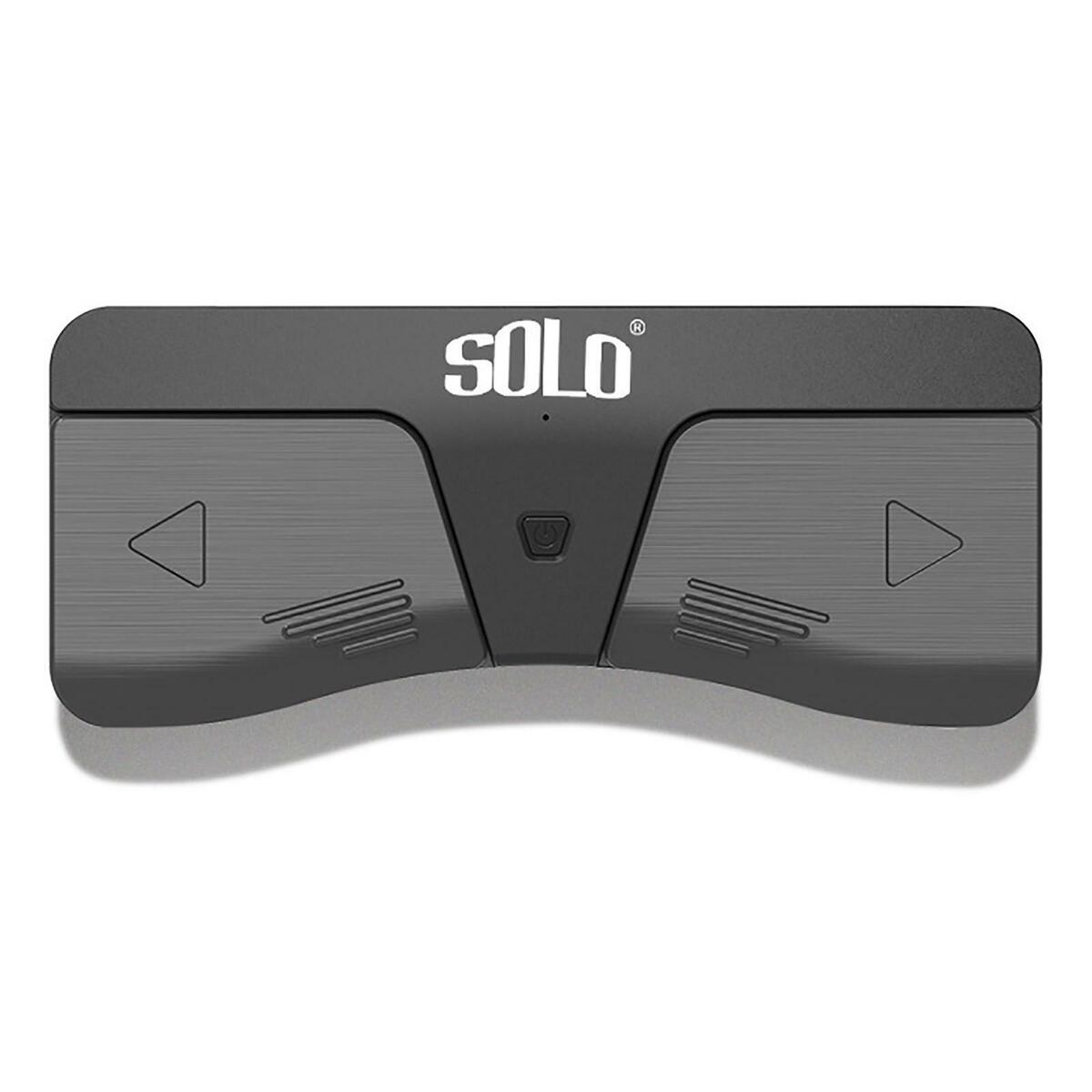2PCS Wireless Page Turner Foot Pedal Bluetooth for Tablets Smartphones Black