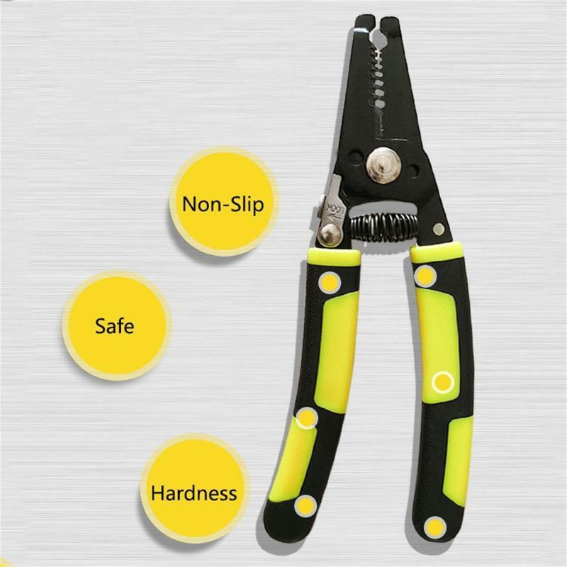 Professional Crimping Tool  9- inch Wire Stripper and Cutter for Wire/ Twist