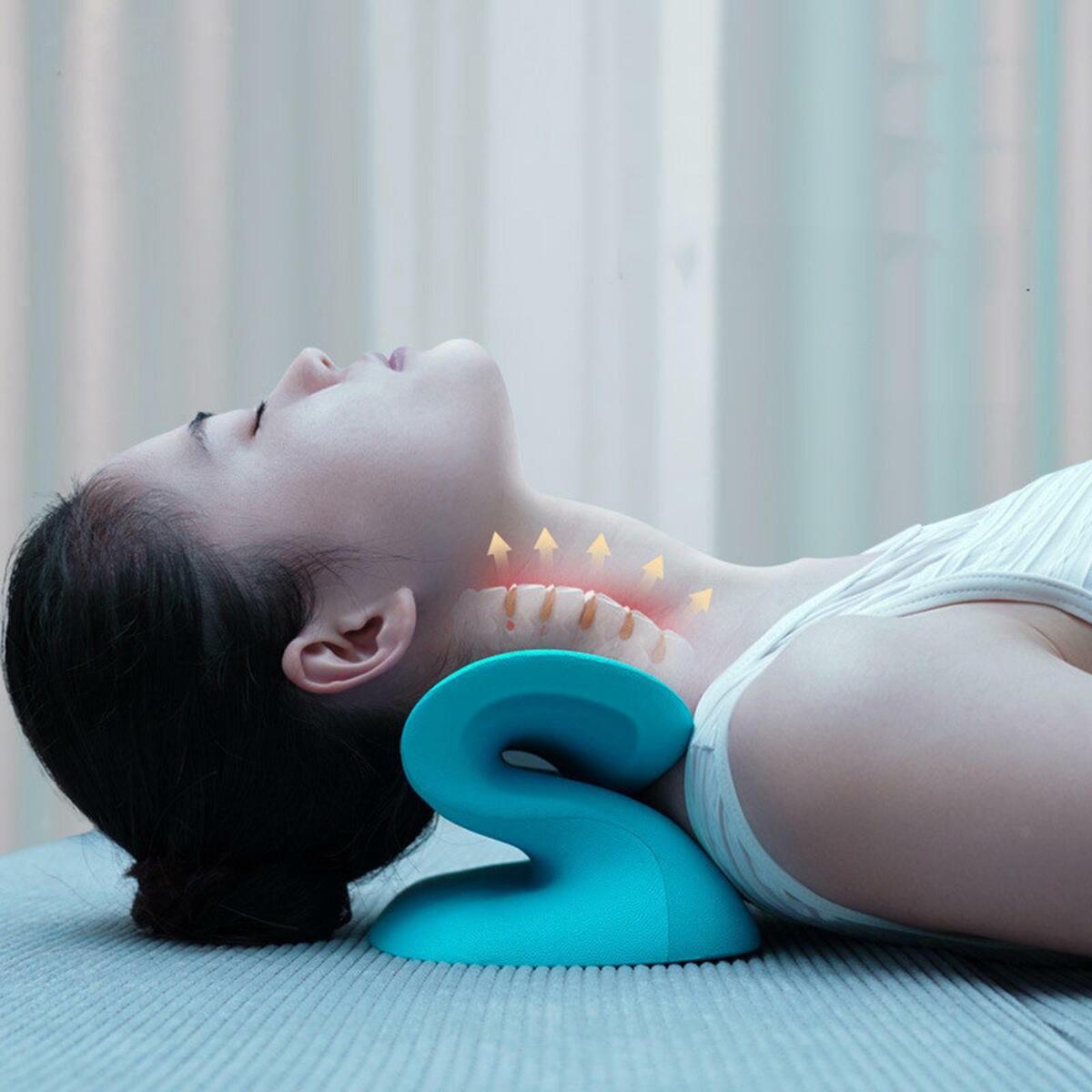 Cervical Traction  Chiropractic Neck Massage stretcher fo neck Relaxation