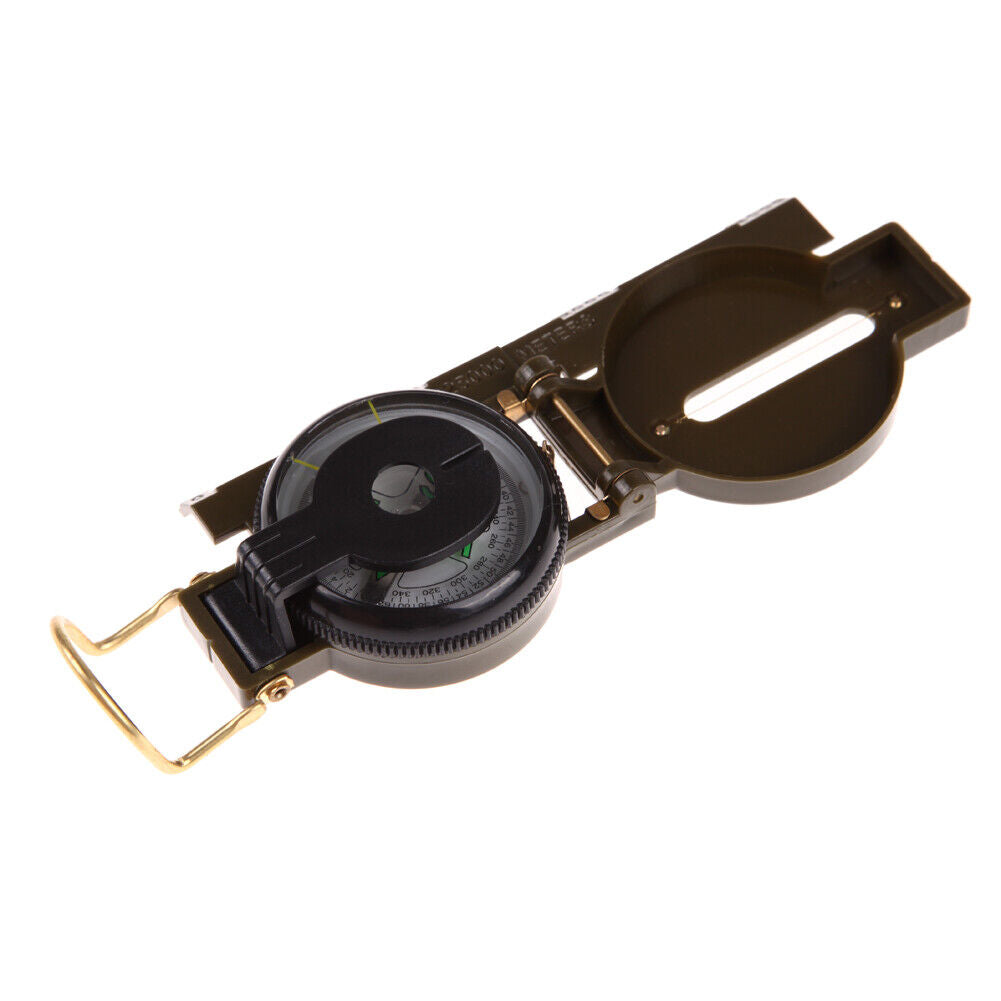 Portable Folding Lens Compass American Military Fashion Multifunction New