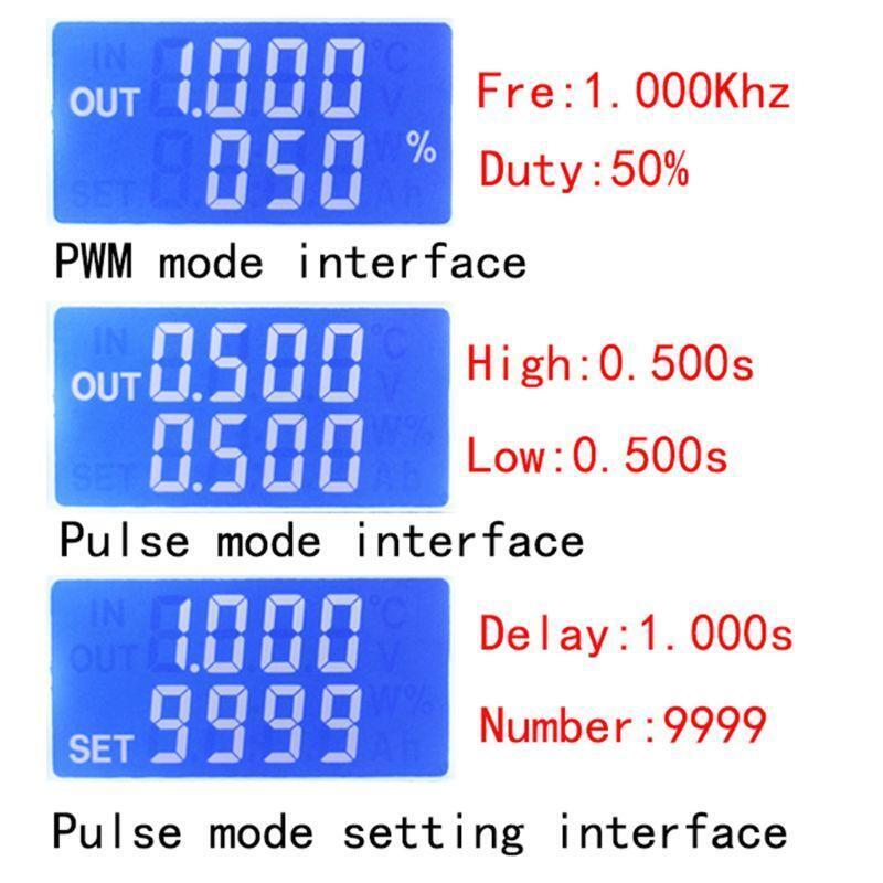 ZK-PP1K Dual Mode LCD PWM Signal Generator High-precision Detection Durable