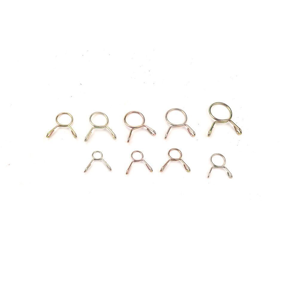 Fuel Line 420pcs/box Pipe Clips Spring Pipe Clips Water Pipe Buckle Hose Clamp