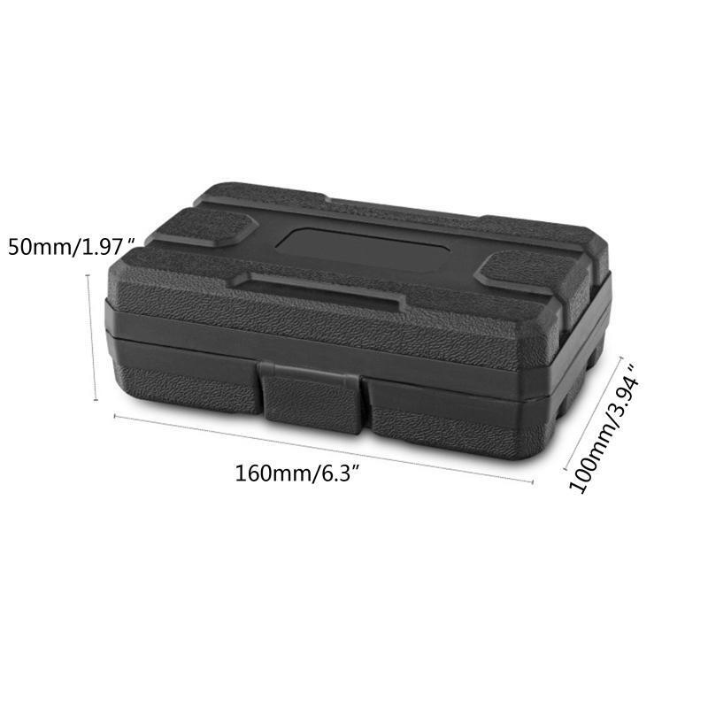 Impact Hex Driver Set with Storage Case 6-Piece 14mm-24mm Cr-V Electric Wrench