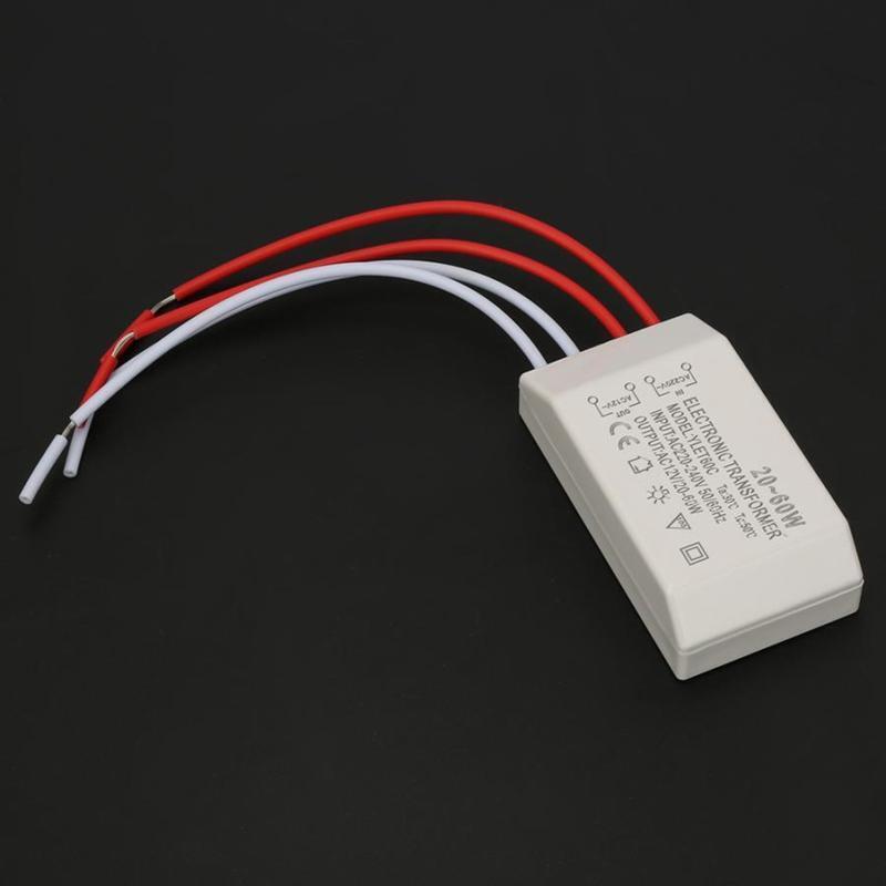 Halogen Lamp Electronic Transformer LED Driver Power Supply AC 220V to 12V