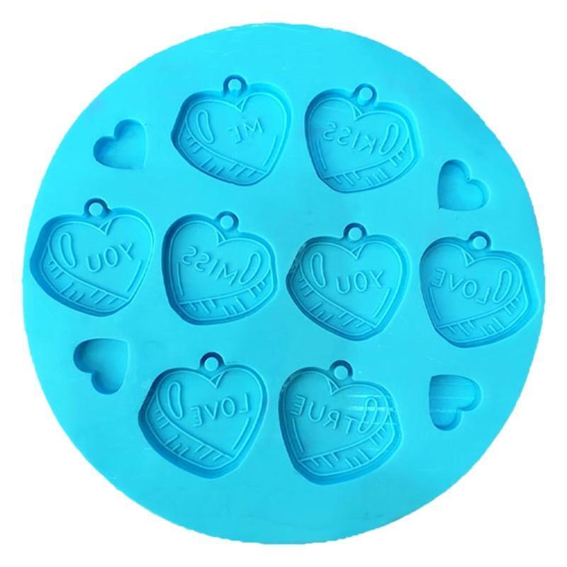 Silicone Pendant Moulds Clay Molds Silicone Keychain Moulds Silicone Material