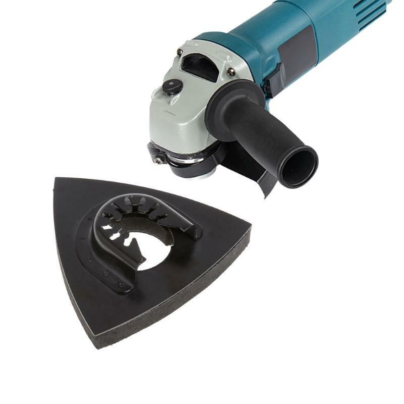 Triangular Oscillating Tool Sanding Pad Quick Release Fits For Dremel Multi Tool