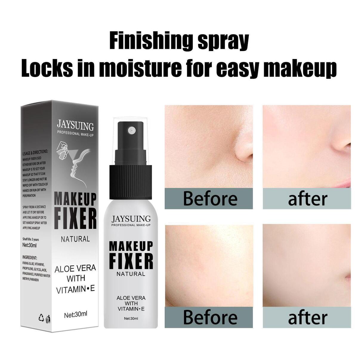 30ml Waterproof Makeup Fixing Spray Matte Foundation Mist A