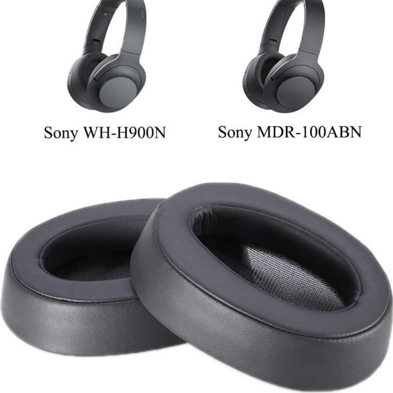 Easily Replaced Earmuffs forSony MDR-100ABN WH-H900N Headphone Earpad Spare Part