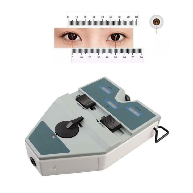 Digital Pupilometer Optical PD Ruler LCD 40-80mm Pupil Meter Interpupillary Test