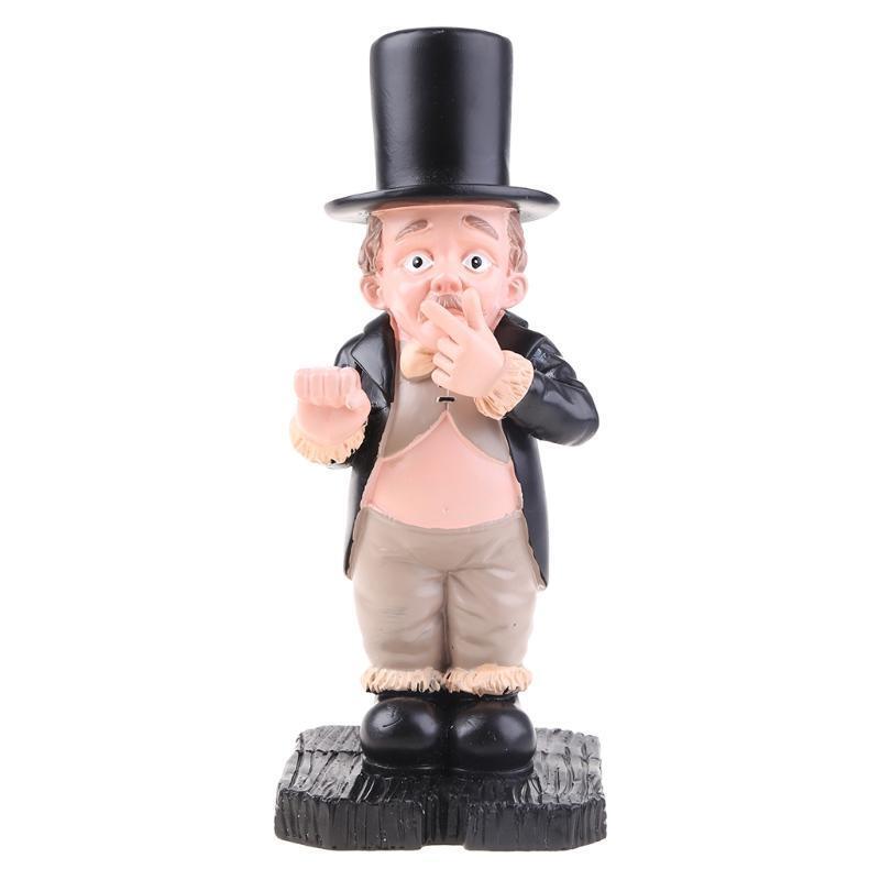 Toilet-Butler Ornaments Courtyard Garden Decor Statue Bathroom Funny Sculpture