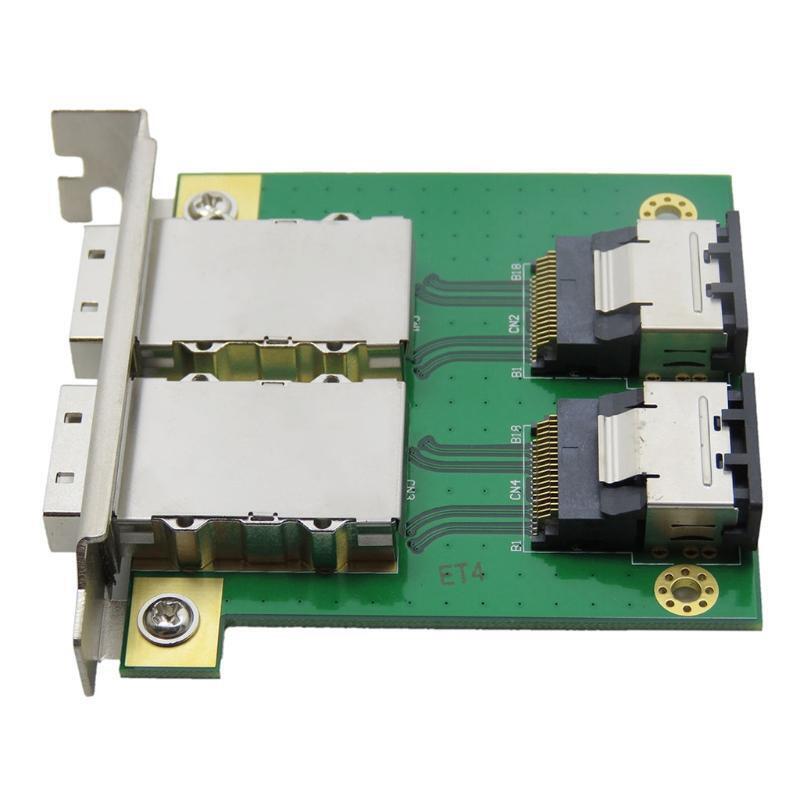 Mini SAS26p Pci Server Array Card Dual Mini SAS-SFF-8087 to an External SFF-8088