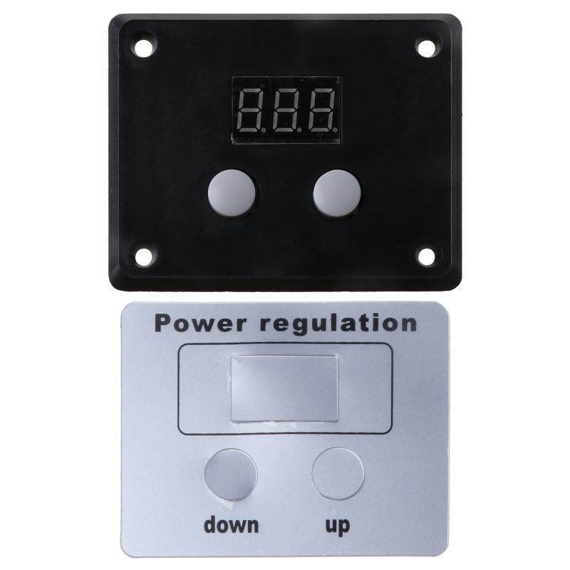 LED Display AC 220V 4000W SCR Voltage Regulator Control Light Dimmer Thermostat