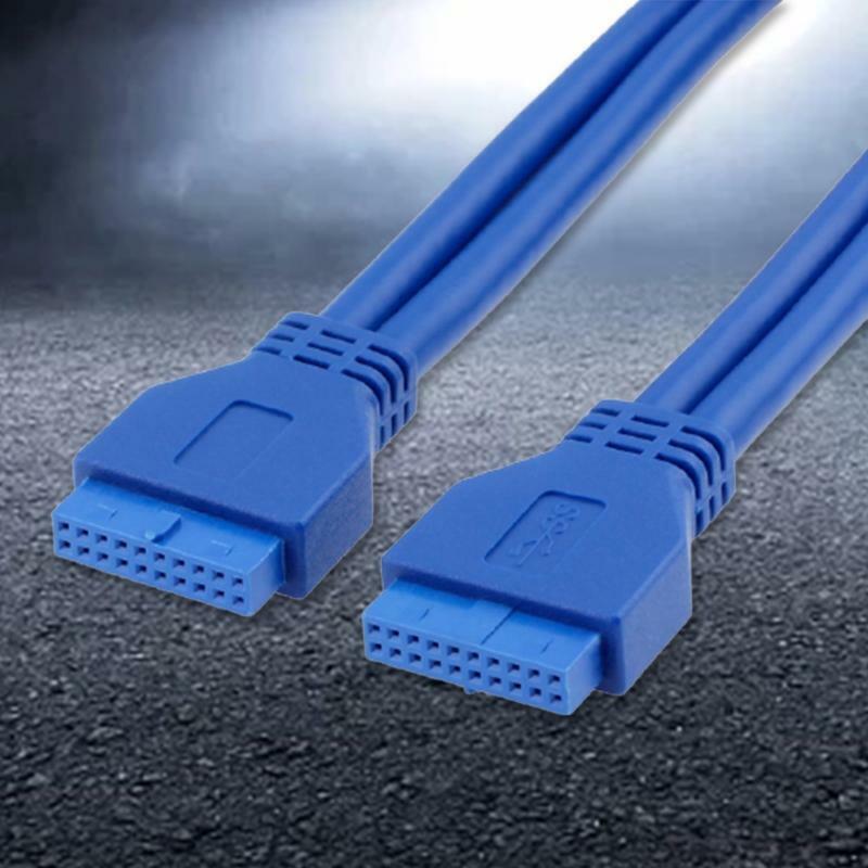 20p Female-to-Female Adapter Header Usb3.0 Cable Mainboard 20pin Extension Cable