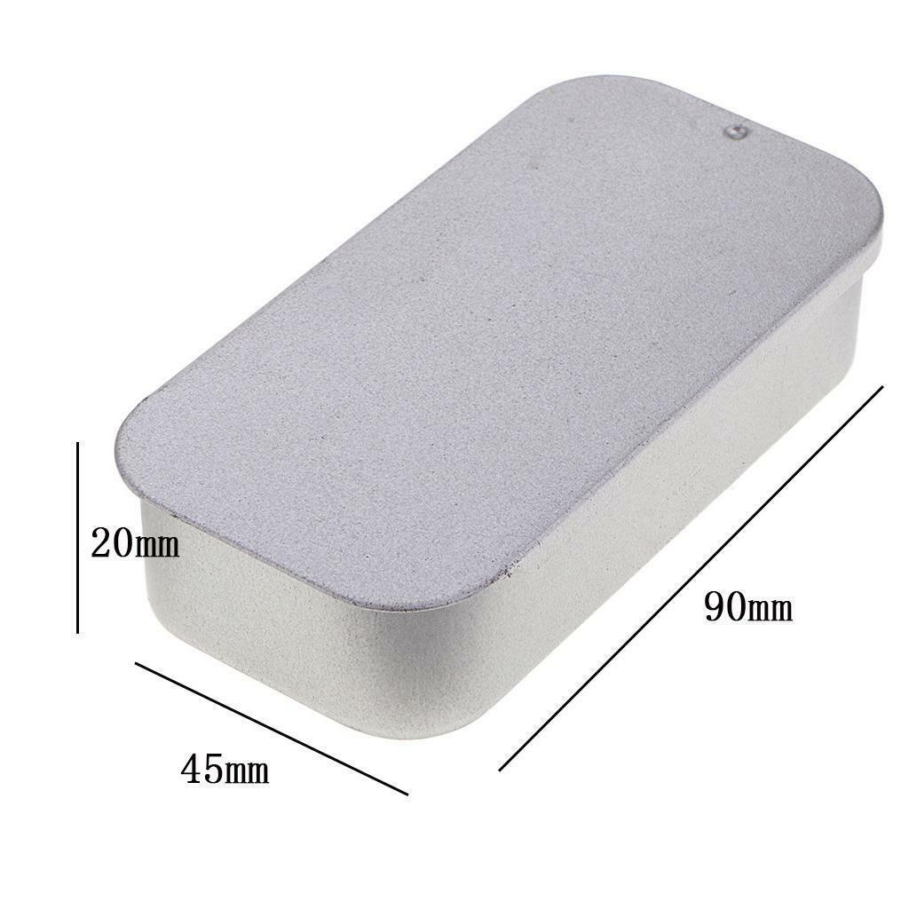 2x  Slide  Rectangle Case Mini Containers Storage Kit