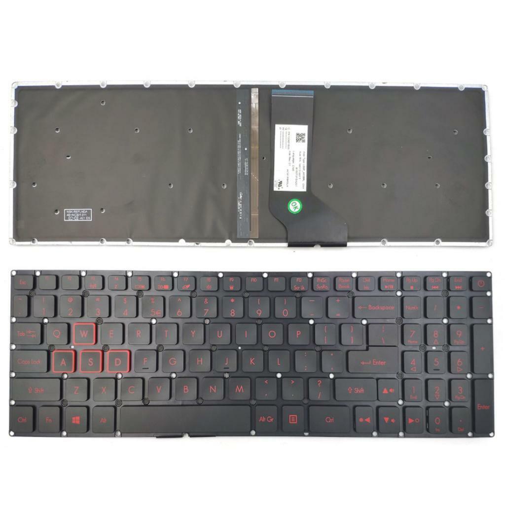 Laptop Full Keyboard English Keypad Part for  5 AN515-51 AN515-53
