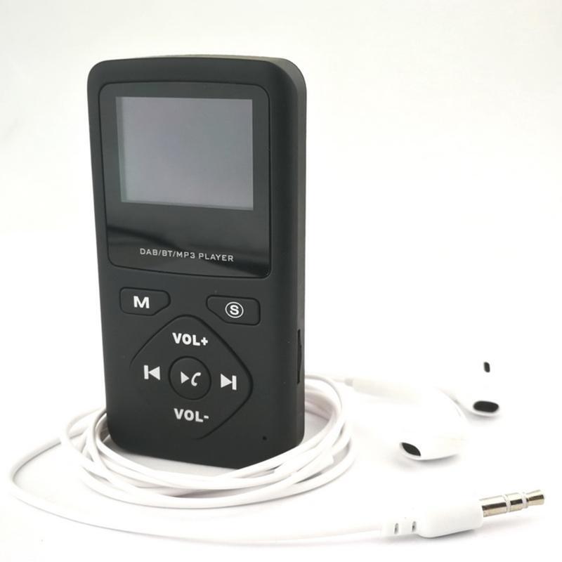 Personal Pocket FM Mini Portable Radio DAB Digital Radio Bluetooth-compatible