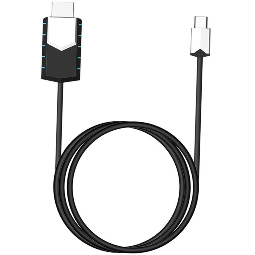 Male to  Male Adapter Cable 4k 30hz for Mobile Phones 1.8M