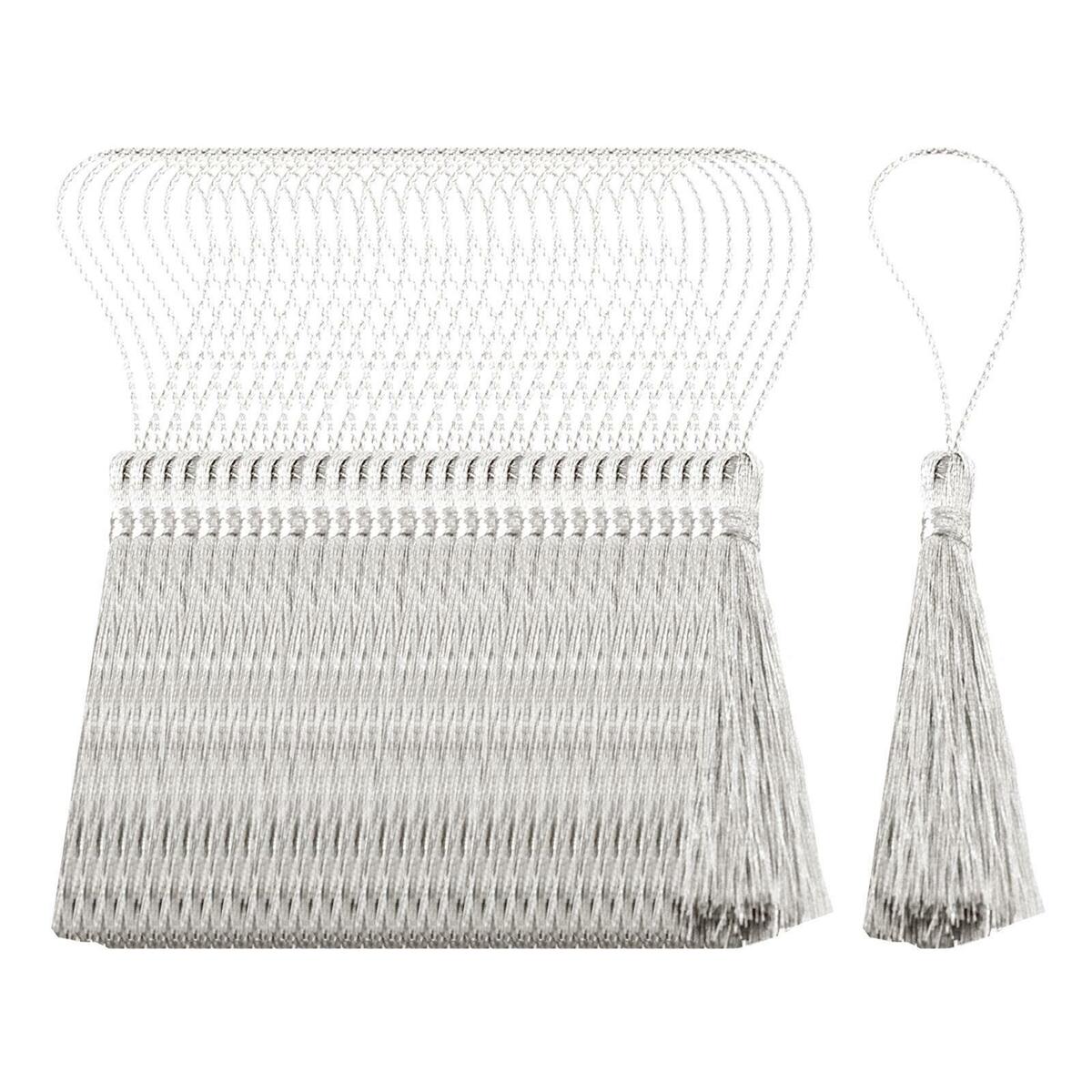 of 60 10cm Handmade Bookmark Tassels Cord Loop for Bookmarks Accessory