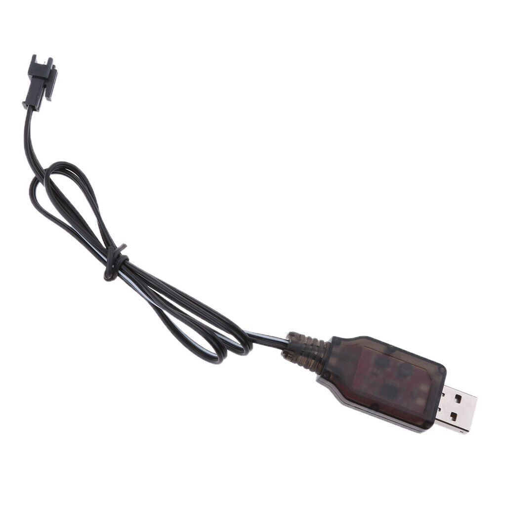 6V USB to SM-2P Plug / Battery Charging Cable for RC