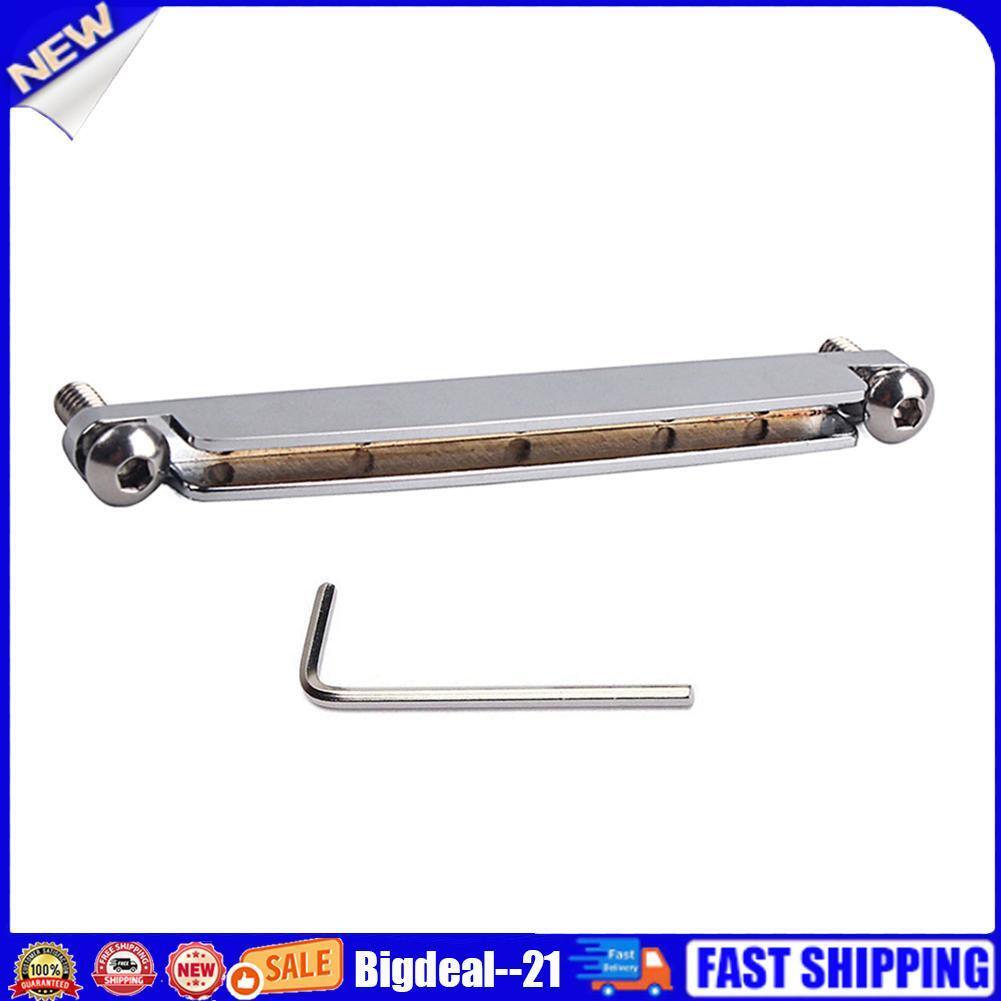 Acoustic Guitar Adjustable Bridge Saddle+Screwdriver Stringed Instruments