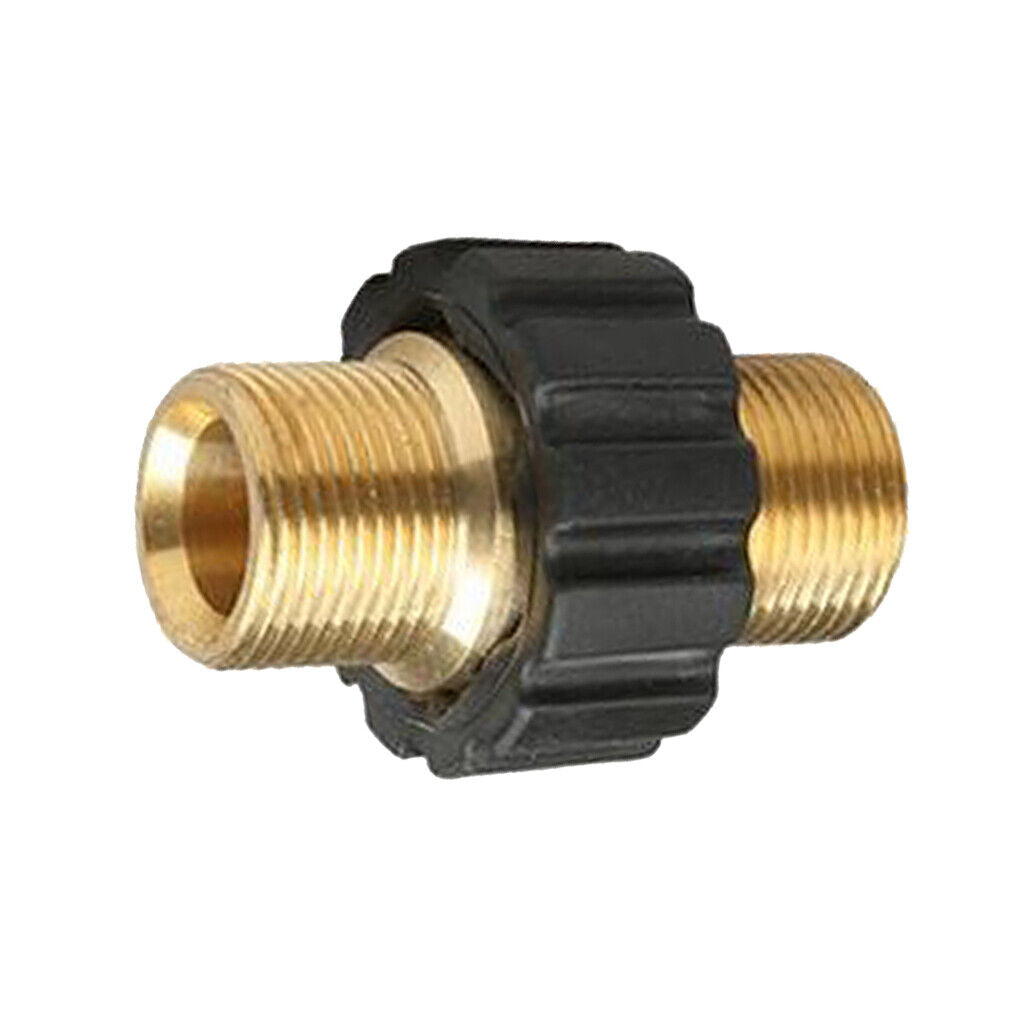 Heavy Duty High Pressure Washer Adapter Couple Connector M22M x M22M  Inner