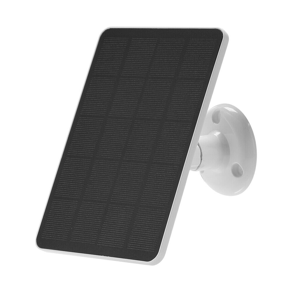10W Solar Cells Charger 5V Portable Monocrystalline Solar Panels (White)