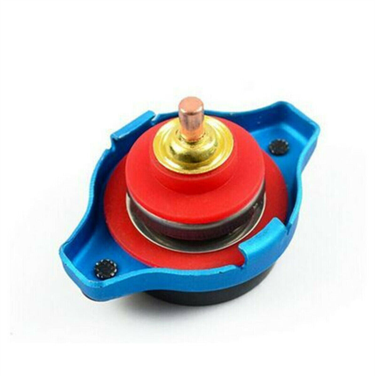 For Racing Thermostatic Gauge Radiator Cap 1.1 bar Big Head Water Temp Meter