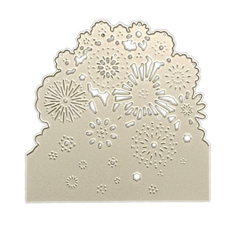 Fireworks Cutting Dies Stencil Scrapbooking DIY Album Stamp Paper Card