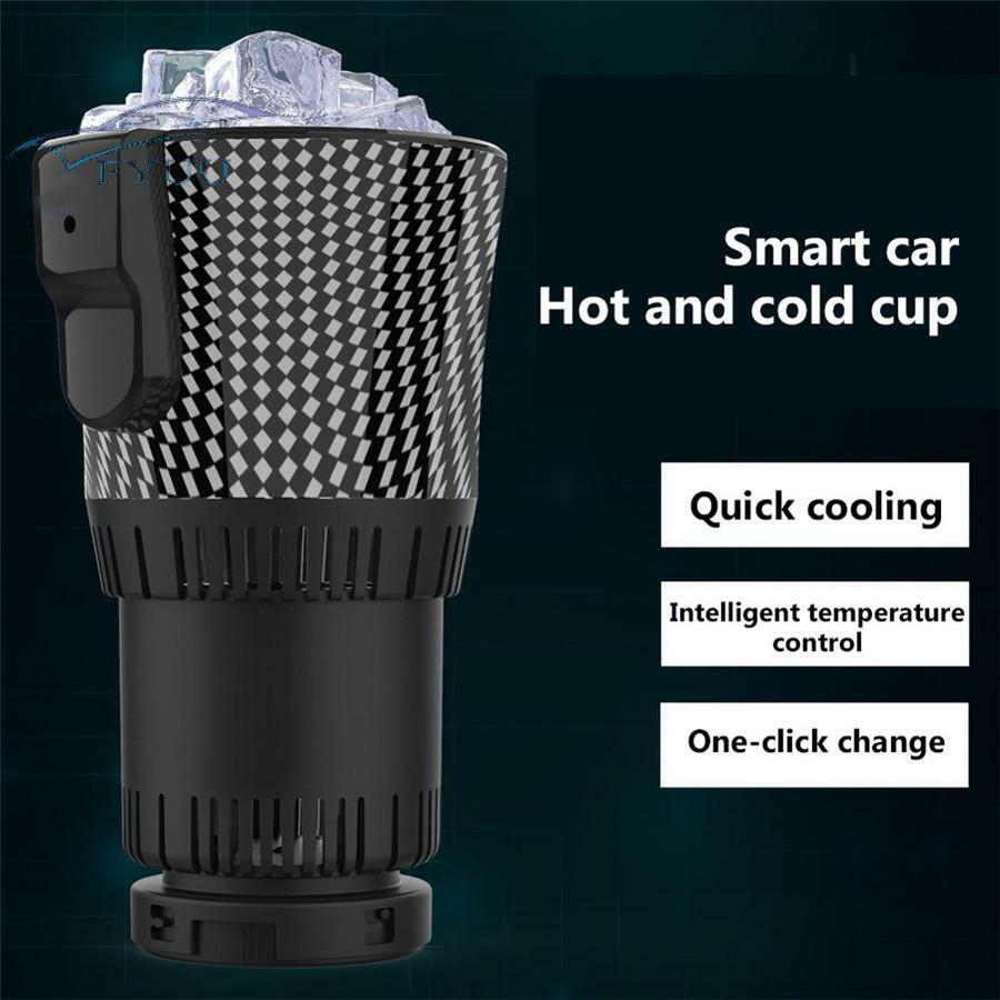 1x 36W 2-in-1 Car Cooler Warmer Water Coffee Beverage Milk Warmer Heater Cooler