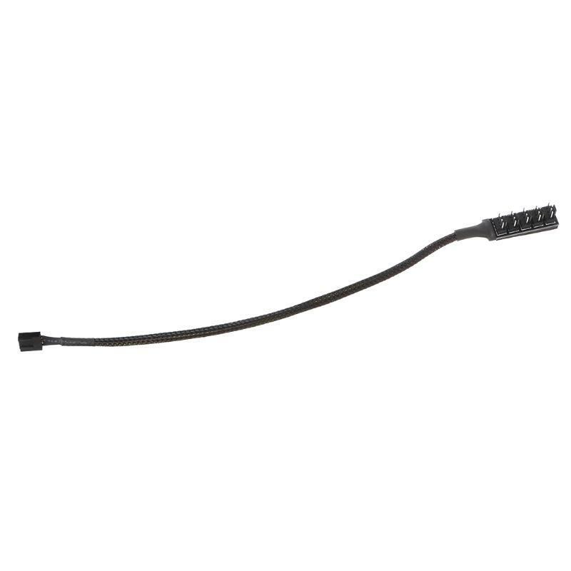 1 To 5 4-Pin Molex TX4 PWM PC CPU Cooling Fan Splitter Adapter Cable 5 Way Hub