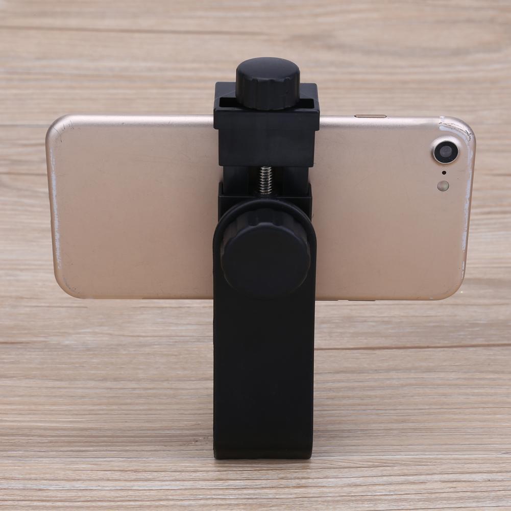 Universal 360° Rotatable Phone Holder Clip for Selfie Stick and Tripod