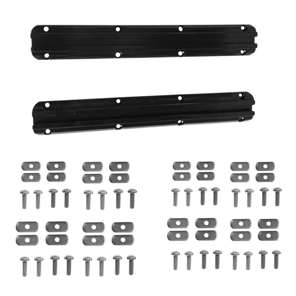 Pair 30cm Kayak Aluminum   Rail Screws Accessories for Kayak Canoe