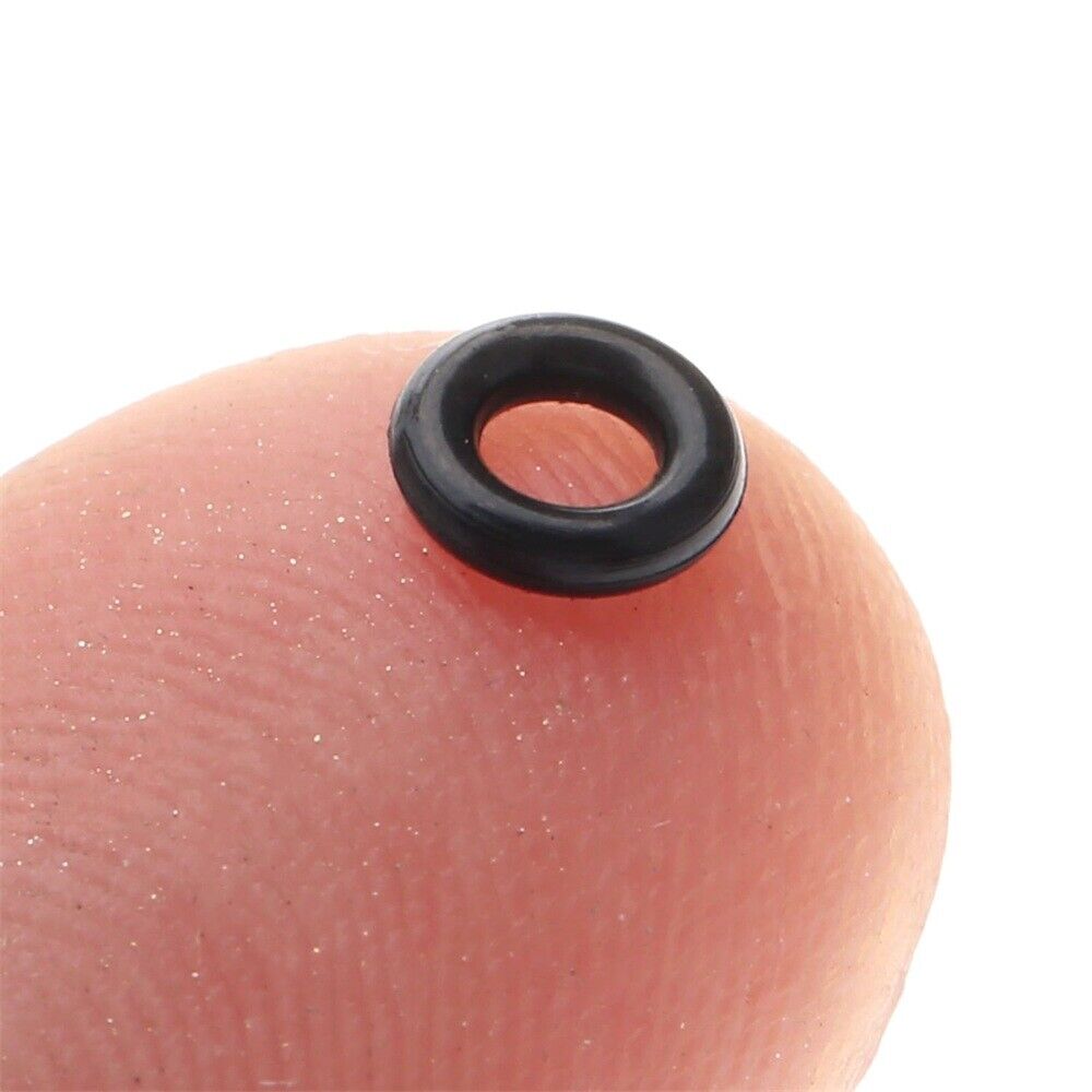 Durable Black Rubber Darts Tip Stems Flights Gasket Grip Washer Ring 100Pcs/Kit