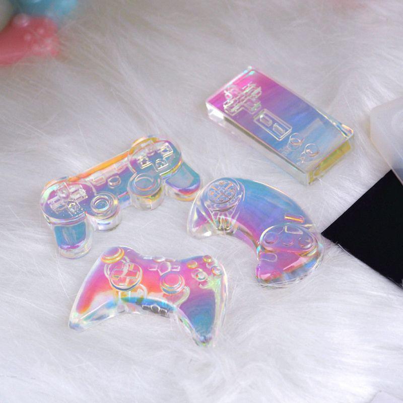 Game Consoles Hanle Silicone Molds for DIY Craft Keychain Handmade Pendant