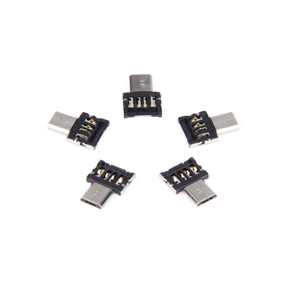 5x OTG Adapter USB to Micro USB Converter Flash Drive Connector for Android
