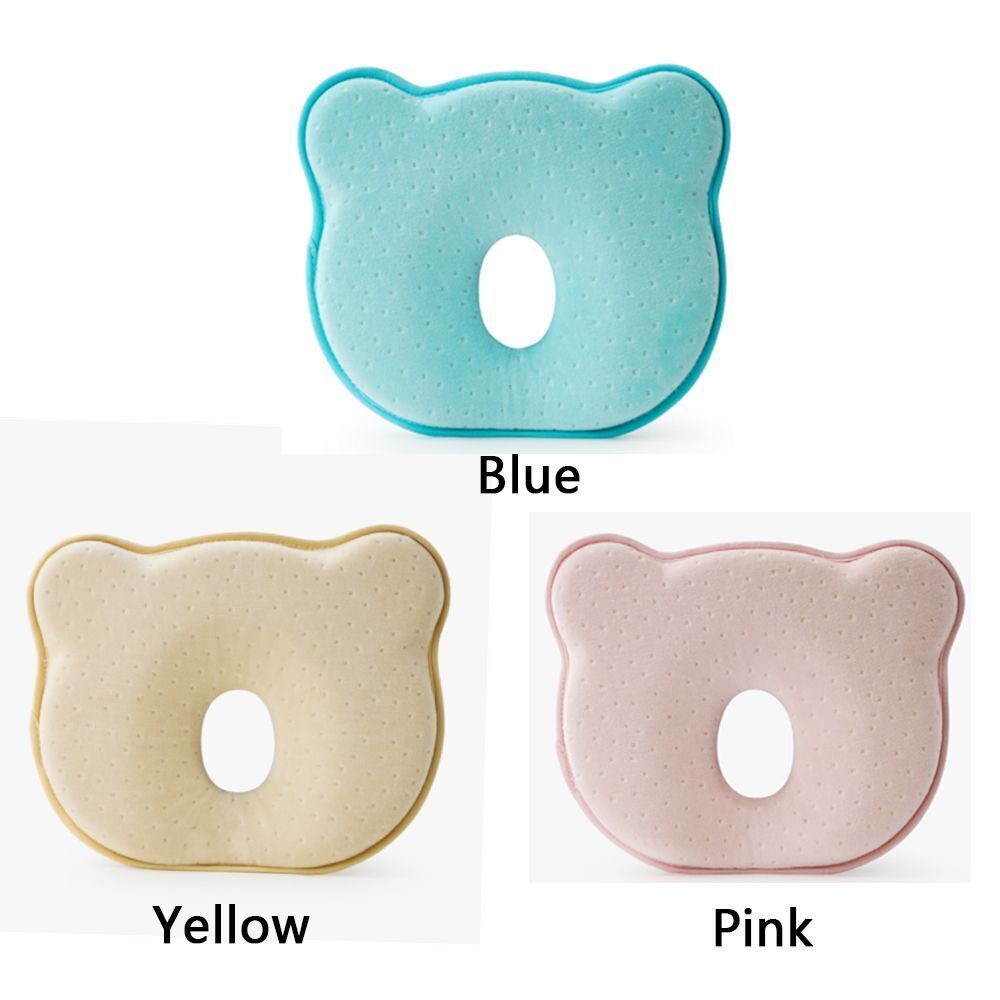 Cushion Prevent Flat Head Infant Pillow Memory Foam Positioner Baby Pillow